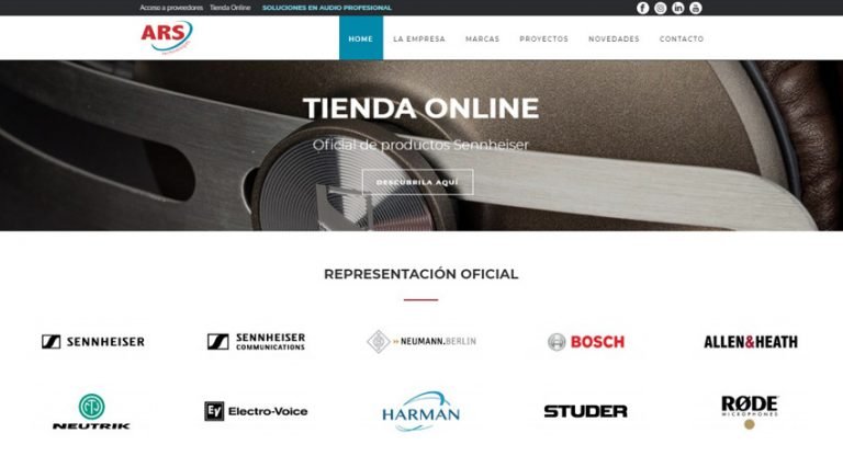 Diseño Web para Ars Technologies | Omnidigital | Agencia Digital